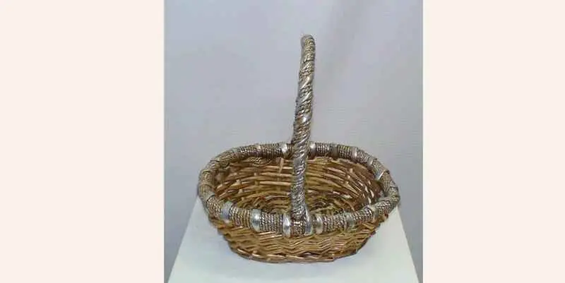 Корзина плетеная (ива)