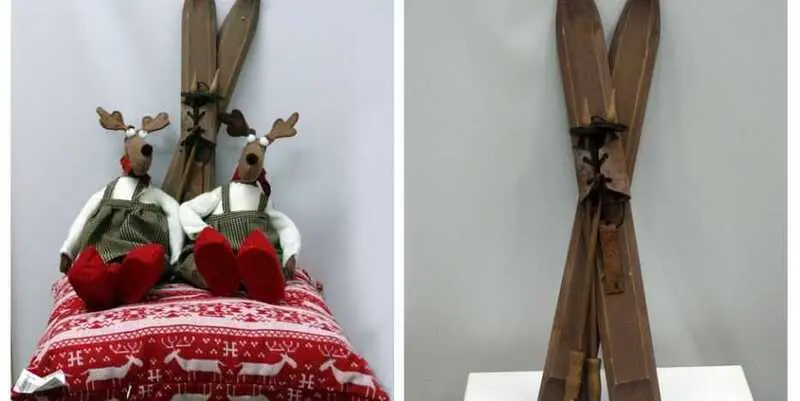 Лыжи декоративные