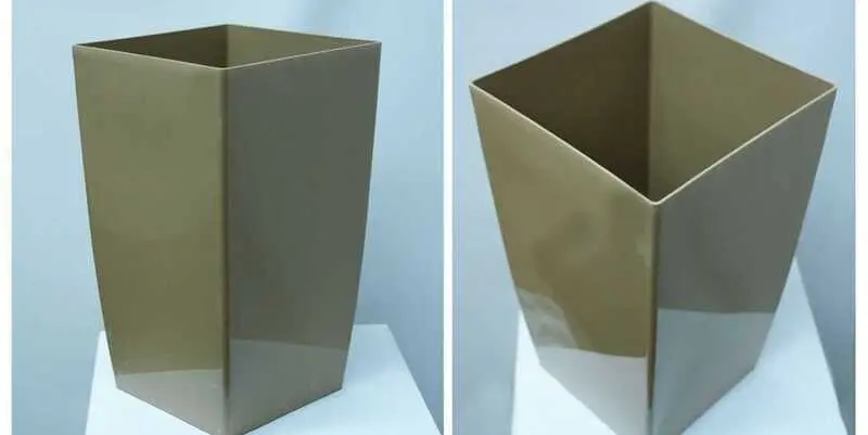 Кашпо квадратное удлиненное Д20 