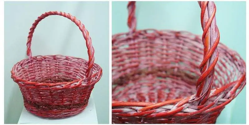 Корзина плетеная ива 