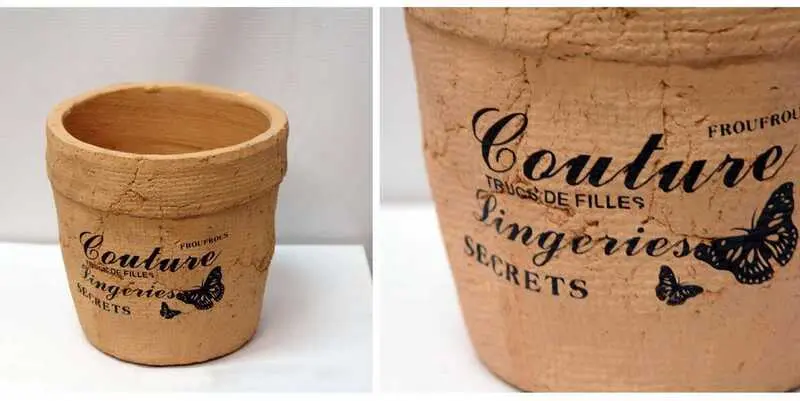 Кашпо керамика Д15,8 х Н15