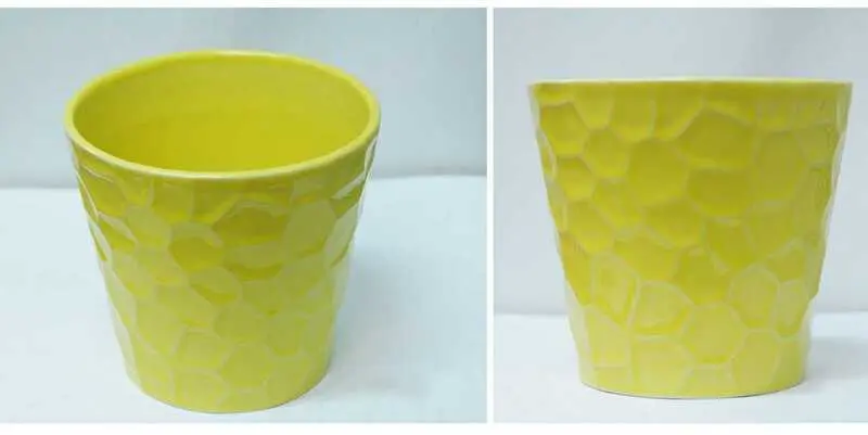 Цветочный Горшок с блюдцем керамика Д17 Х Н15,5 см