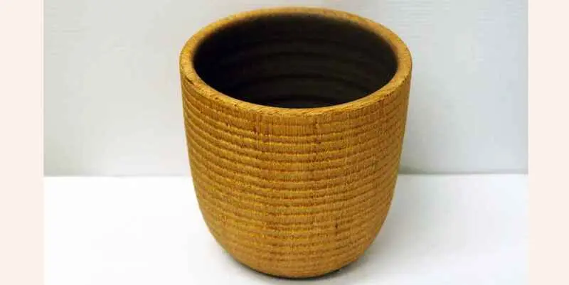 Кашпо керамика 14х14см