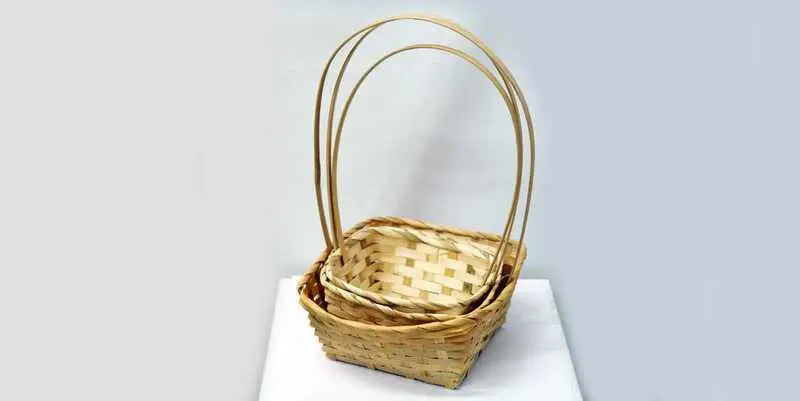 Набор корзин плетенных бамбук Д13 Н7